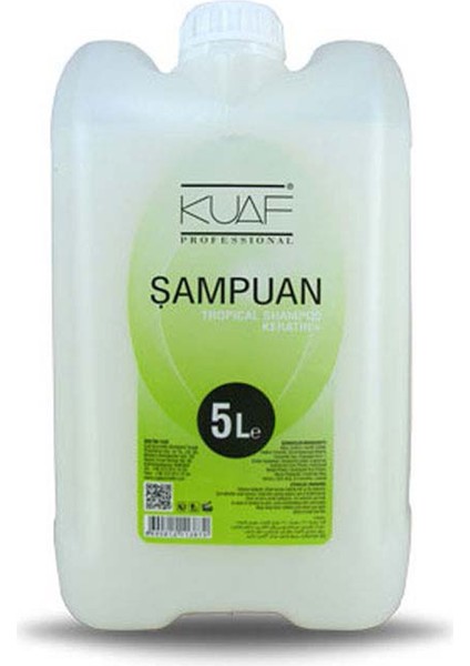 Şampuan 5lt Keratinli Beyaz 5kg 10
