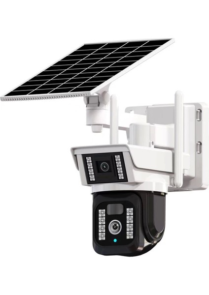 6 Mp 4g Solar Dual Lens Ptz Kamera O-Kam 3940