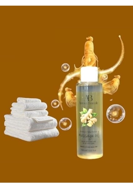 Mklshop Aurora Boreale Ginseng Aromalı Masaj Yağı 150 ml