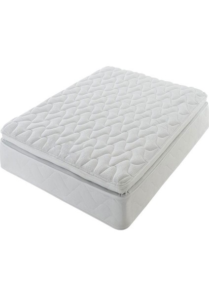 Flora 100 x 160 Cotton Ortopedik Kuş Tüyü Pedli Ultra Lü x Tek Kişilik Yaylı Yatak