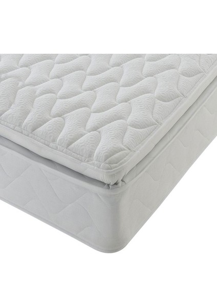 Flora 100 x 160 Cotton Ortopedik Kuş Tüyü Pedli Ultra Lü x Tek Kişilik Yaylı Yatak