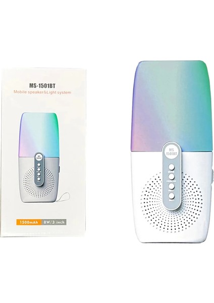 PL-4383 Sd USB Girişli Işıklı Bluetooth Speaker (MS-1502BT)