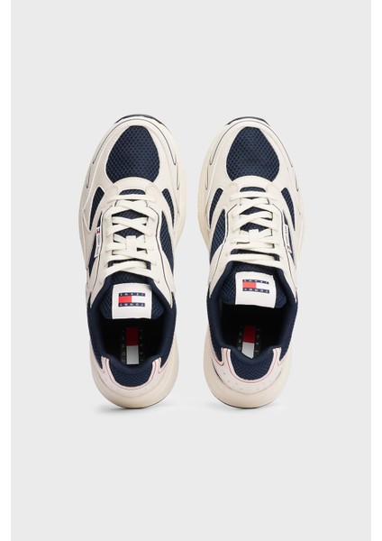 Tommy Jeans Logolu Kalın Tabanlı Sneaker Ayakkabı Erkek Ayakkabı EM0EM01520 0g1 indirimleri