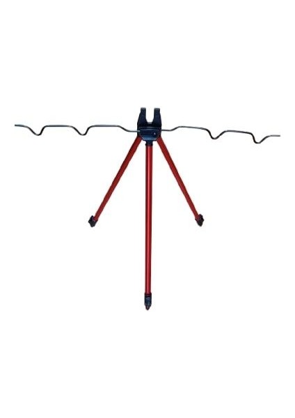 Tripod Alüminyum Teleskobik 3 Ayaklı Kamış Sehpası(Kırmızı)