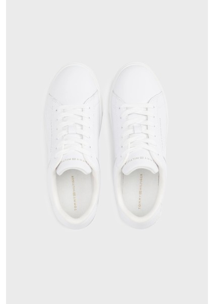 Logolu Sneaker Ayakkabı Bayan Ayakkabı FW0FW08320 Ybs