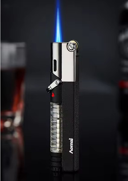 Premiumquality Tek Torch Pürmüz Siyah Puro Çakmağı