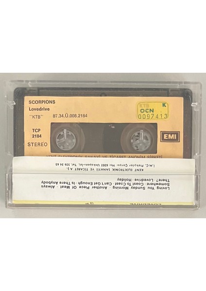 Scorpions Lovedrive Kaset fiyatları