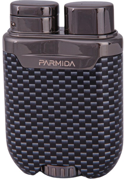 Tek Torch Pürmüz Karbon Desenli Gunmetal Metal Puro Çakmağı