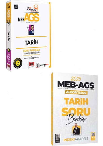 2025 MEB-AGS Tarih Soru Bankası 2 Kitap