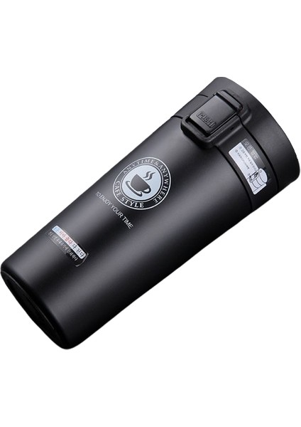 Dikişsiz Kahve Fincanı Vakum Zıplama Termos 380ML (Yurt Dışından)
