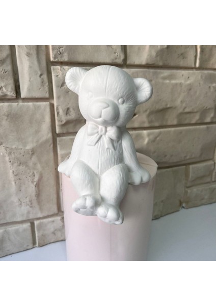 Oturan Ayı Teddy Silikon Kalıp