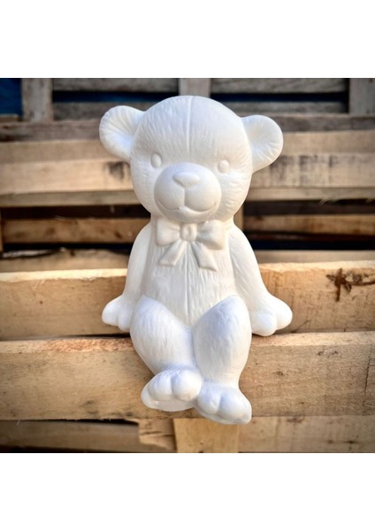 Oturan Ayı Teddy Silikon Kalıp