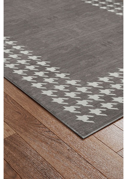 Kaymaz Taban, Makinada Yıkanabilir, Dijital Baskılı, Modern Halı