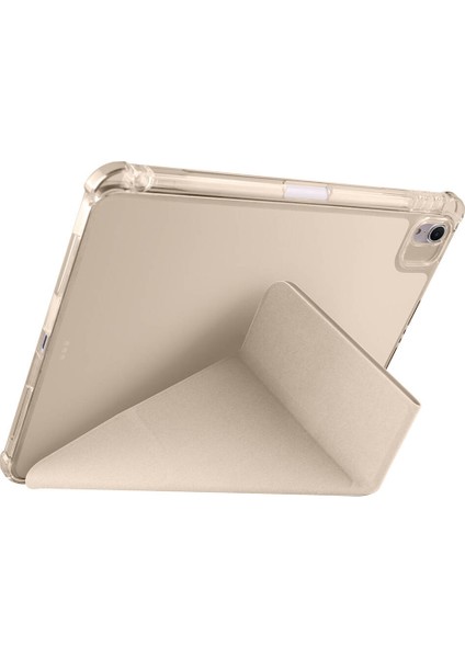 Apple iPad Air 11 2024 Kılıf Tri Folding Kalem Bölmeli Standlı Kılıf modelleri
