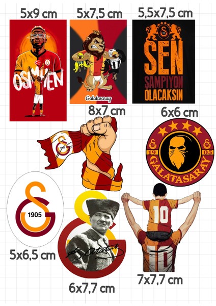 Sticker Bardak, Telefon, Tablet, Pc Vb.
