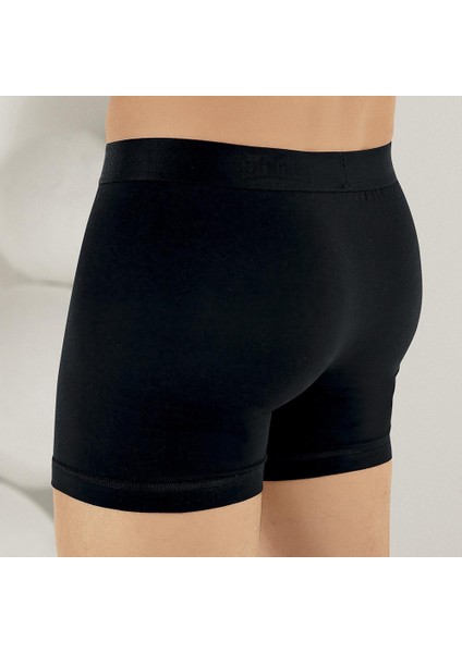 E031 Erkek Likralı Boxer Külot Siyah Xxl fiyatları