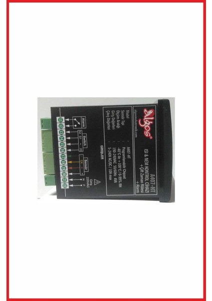 A407-HT Sensörlü Sıcaklık-Nem-Zaman Kontrol Cihazı