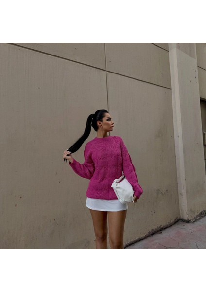 Kadın Basic Desenli Triko fiyatları