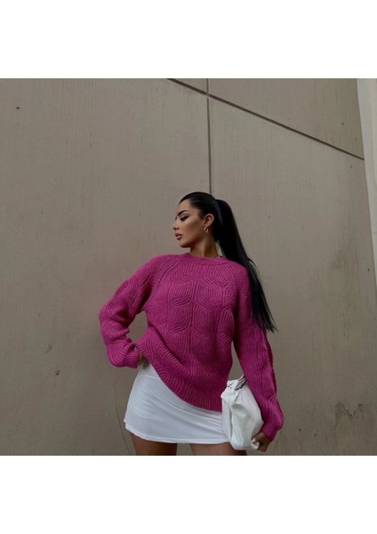 Kadın Basic Desenli Triko modelleri