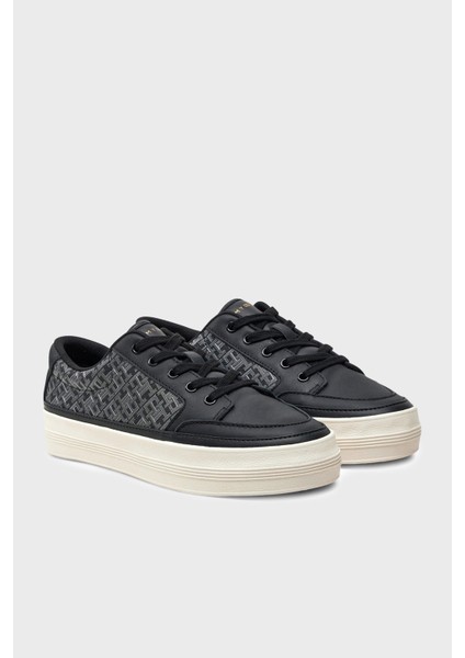 Monogramlı Sneaker Ayakkabı Bayan Ayakkabı FW0FW08331 Bds