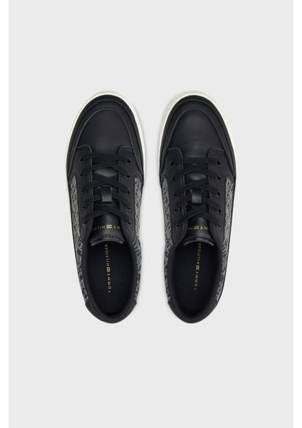 Monogramlı Sneaker Ayakkabı Bayan Ayakkabı FW0FW08331 Bds