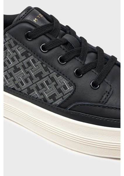 Monogramlı Sneaker Ayakkabı Bayan Ayakkabı FW0FW08331 Bds