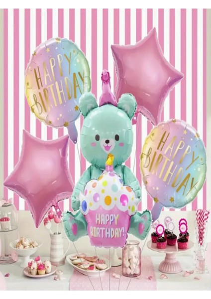 Doğum Günü Parti Balon Seti 5'li