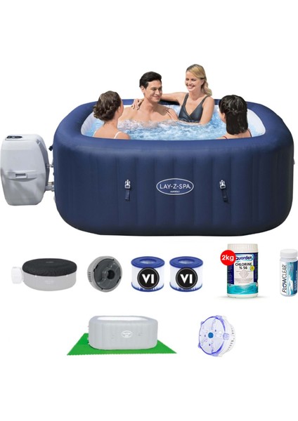 Lay Z Spa Jakuzi Hawaii Airjet 60021 ( 180 cm x 180 cm x 71 cm ) BW905
