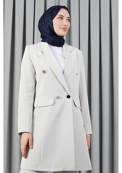 Blazer Ceket Takım Taş