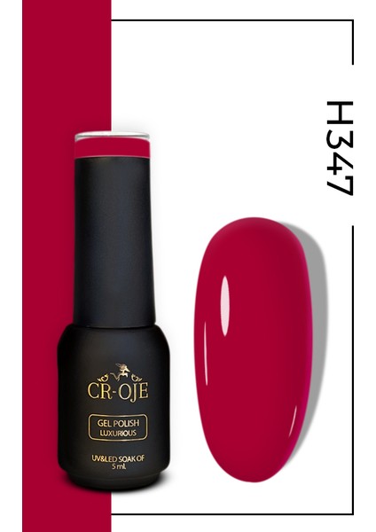 Kalıcı Oje Koyu Kırmızı H347 (5 ML)