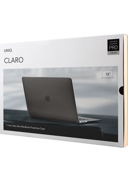 Apple Macbook Pro 13.3 Inç 2338 Uyumlu Kılıf Husk Claro Mat Koruyucu Kapak