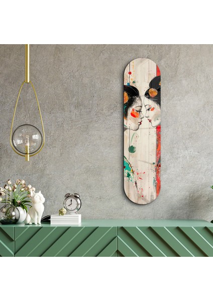 Girls In Yukata | Glass Wall Art indirimleri