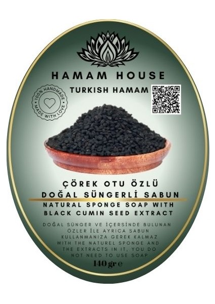 Doğal Süngerli Sabun