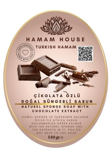 Doğal Süngerli Sabun
