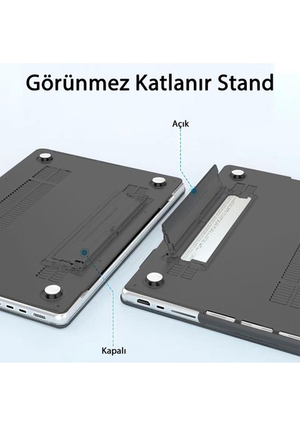 Macbook 13.6' Air 2022/2024/2025 M2-m3-m4 Çip A2681 A3113 A3240 Ekran Koruyucu Ince Esnek Kırılmaz