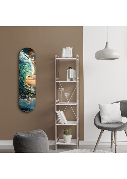 Sea Gull And Ocean V3 | Glass Wall Art Cam Tablo fırsatları