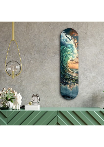 Sea Gull And Ocean V3 | Glass Wall Art Cam Tablo indirimleri