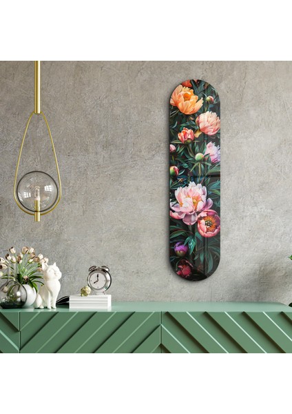 Flowers Painting V4 | Glass Wall Art indirimleri