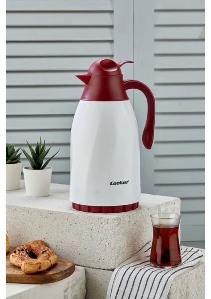 Cam Hazneli Termos 1,3 Litre