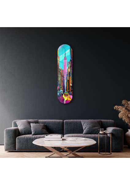 New York | Glass Wall Art Cam Tablolar modelleri