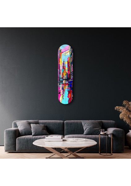 Amsterdam | Glass Wall Art Cam Duvar Tablosu modelleri