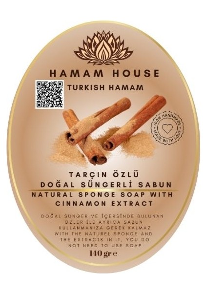 Doğal Süngerli Sabun