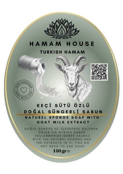 Doğal Süngerli Sabun