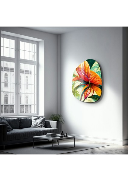 Flowers Of Secret Garden Amorphous Collection Cam Tablo