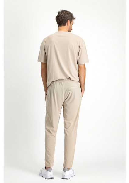 Kısa Kol Bisiklet Yaka 3'lü Şortlu Pijama Seti