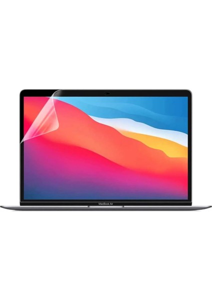 Macbook Pro 13 M1-M2 Çip A2251-A2289-A2338-A2159 Uyumlu Standlı Kılıf + Klavye Kılıfı Ekran Koruyucu
