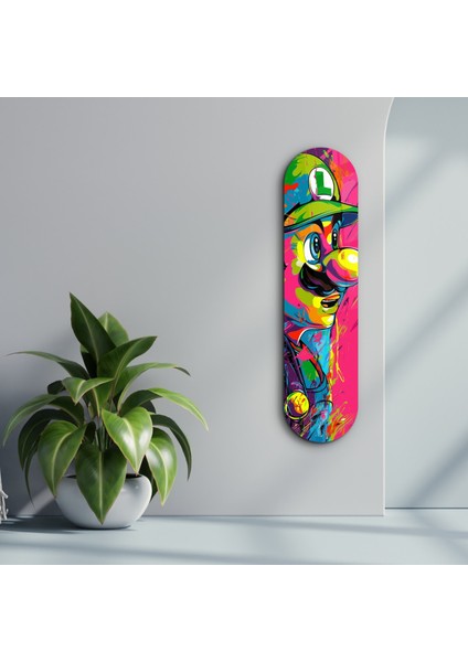 Luigi Fan Art | Glass Wall Art fiyatları