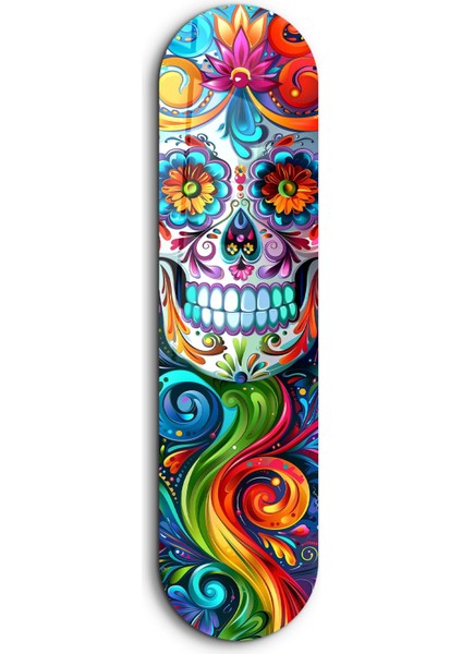 Lady Skull | Glass Wall Art Kurukafa Cam Tablolar