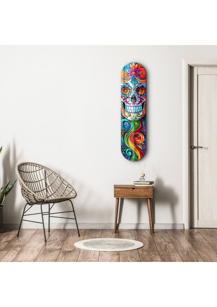 Lady Skull | Glass Wall Art Kurukafa Cam Tablolar fırsatları