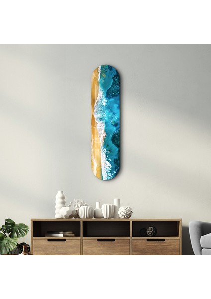 Beach | Glass Wall Art Plaj Cam Duvar Sanatı fiyatları
